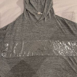 Gap crop bling hoodie sz xxl